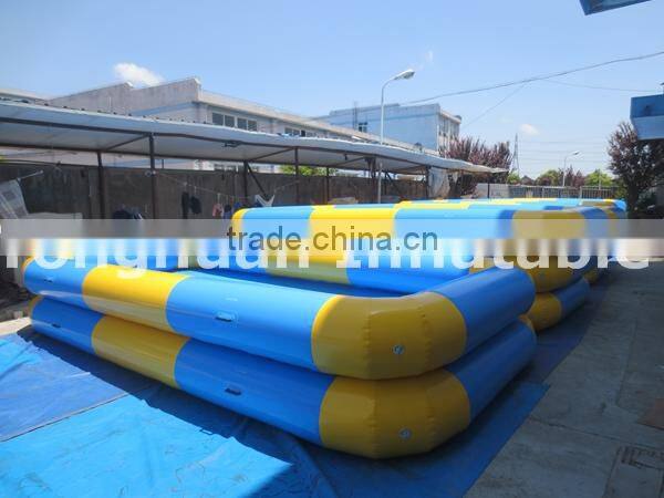 Inflatable water pools