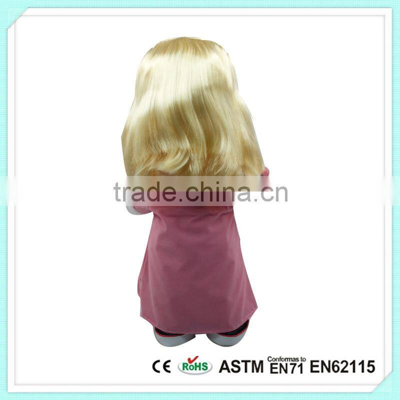 Toys Direct From China With Real Hair Beautiful Educational Doll Promotion Baby Doll