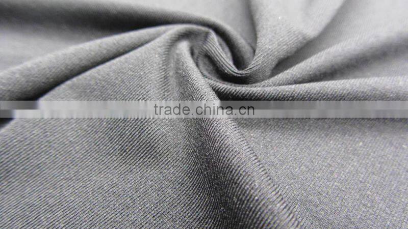 Nylon high elastic black color 150g lycra fabric spandex