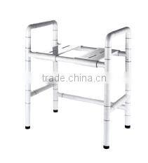 white inflatable acrylic showerstool cushion with high quality