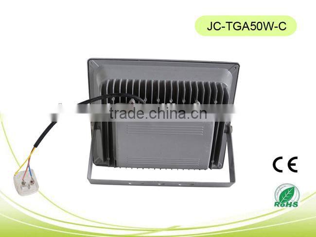 Hot sales CE/RoHS approval, IP66 waterproof outdoor with low price LED 50W COB Floodlight 0.5W Series