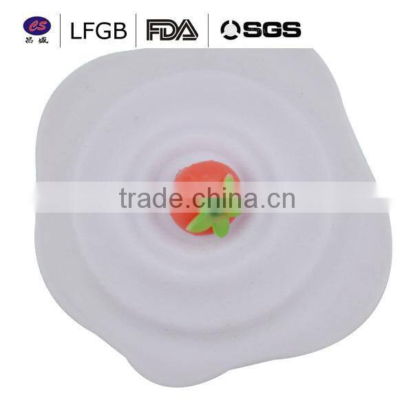 Food grade professional factory price silicone cup lids
