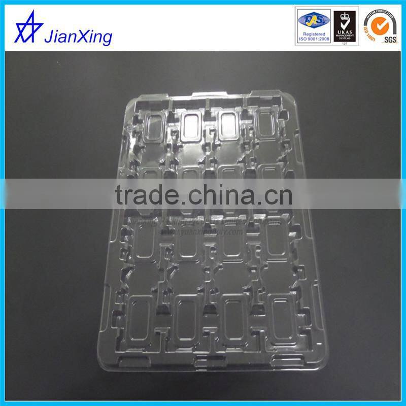 square clear plastic tray
