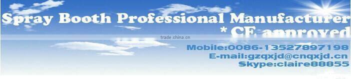 cheap new painting booth for furniture CE Approved