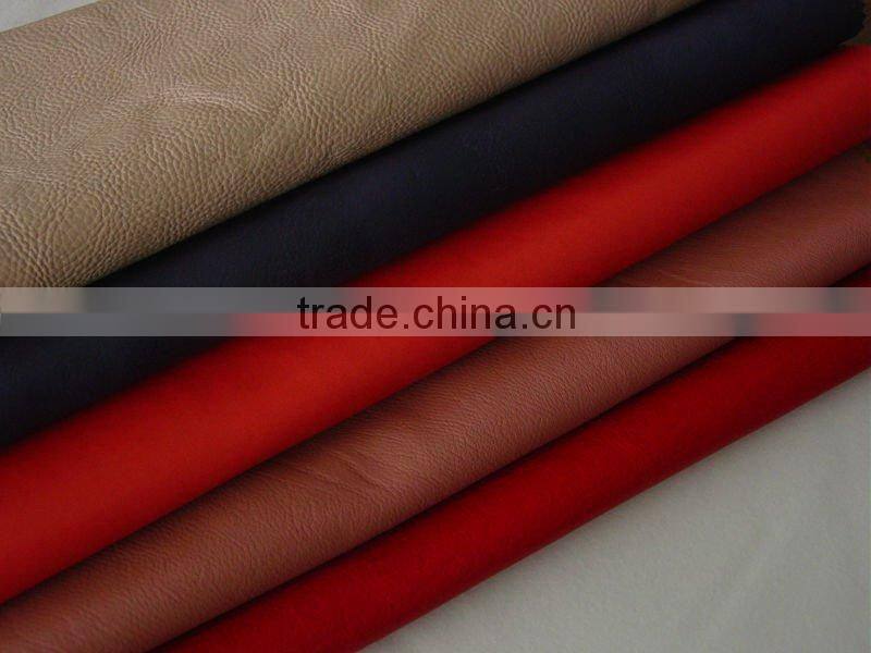 Soft hand feeling PU garment leather & pu leather for garment