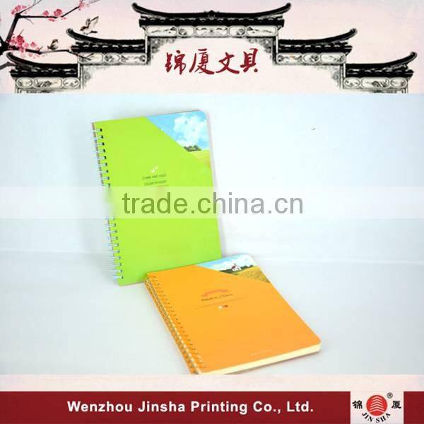 Novelty Colored Cover Spiral Notebook