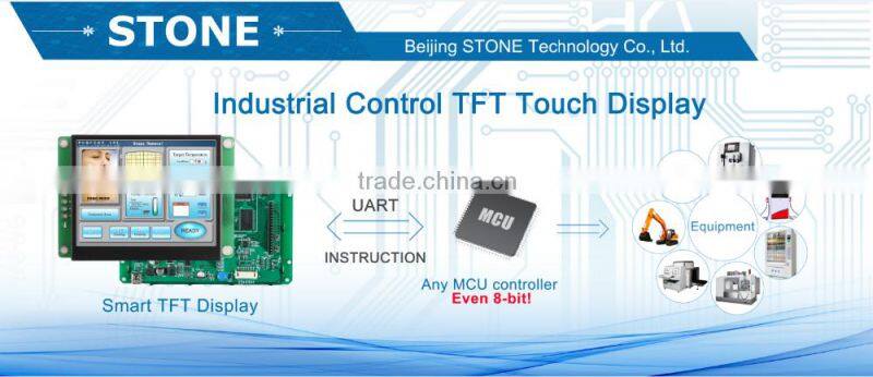 latest 10 inch colorful lcd touch screen monitor for home control