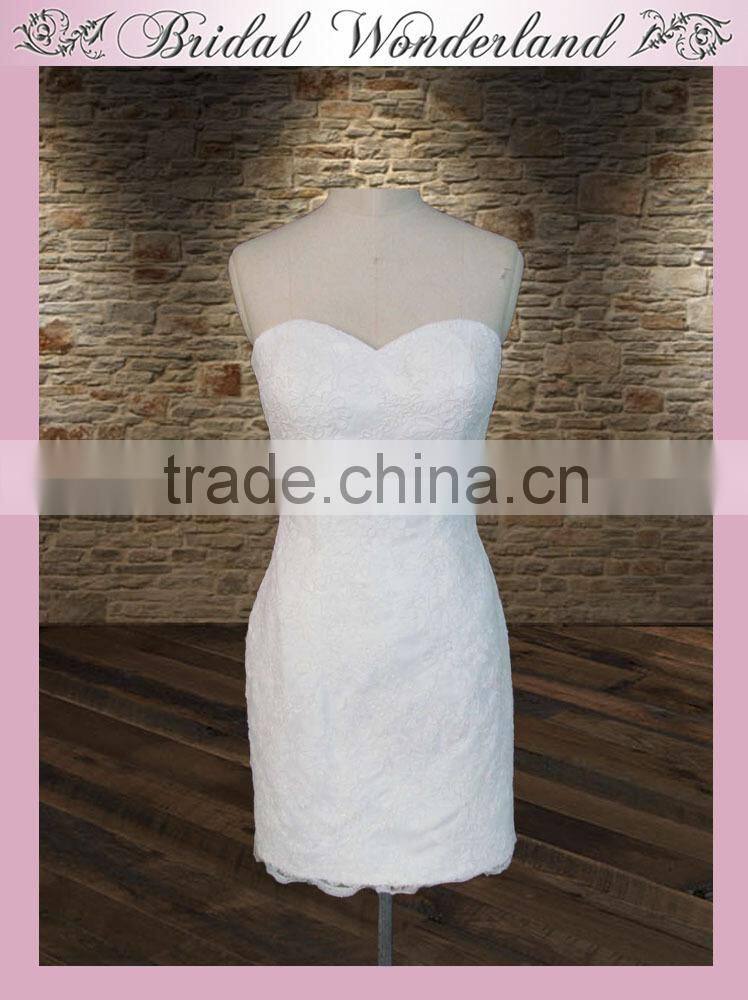 Feminine appliqued lace bridesmaid dress young