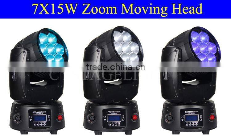 CYSTAGELIGHT 7x15 led moving head/moving head led used