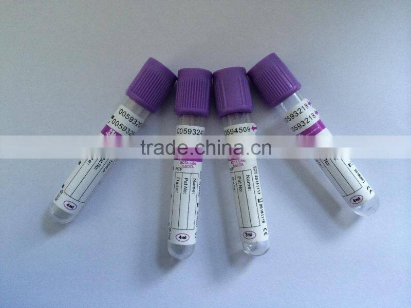 glass/PET whole blood collection tube