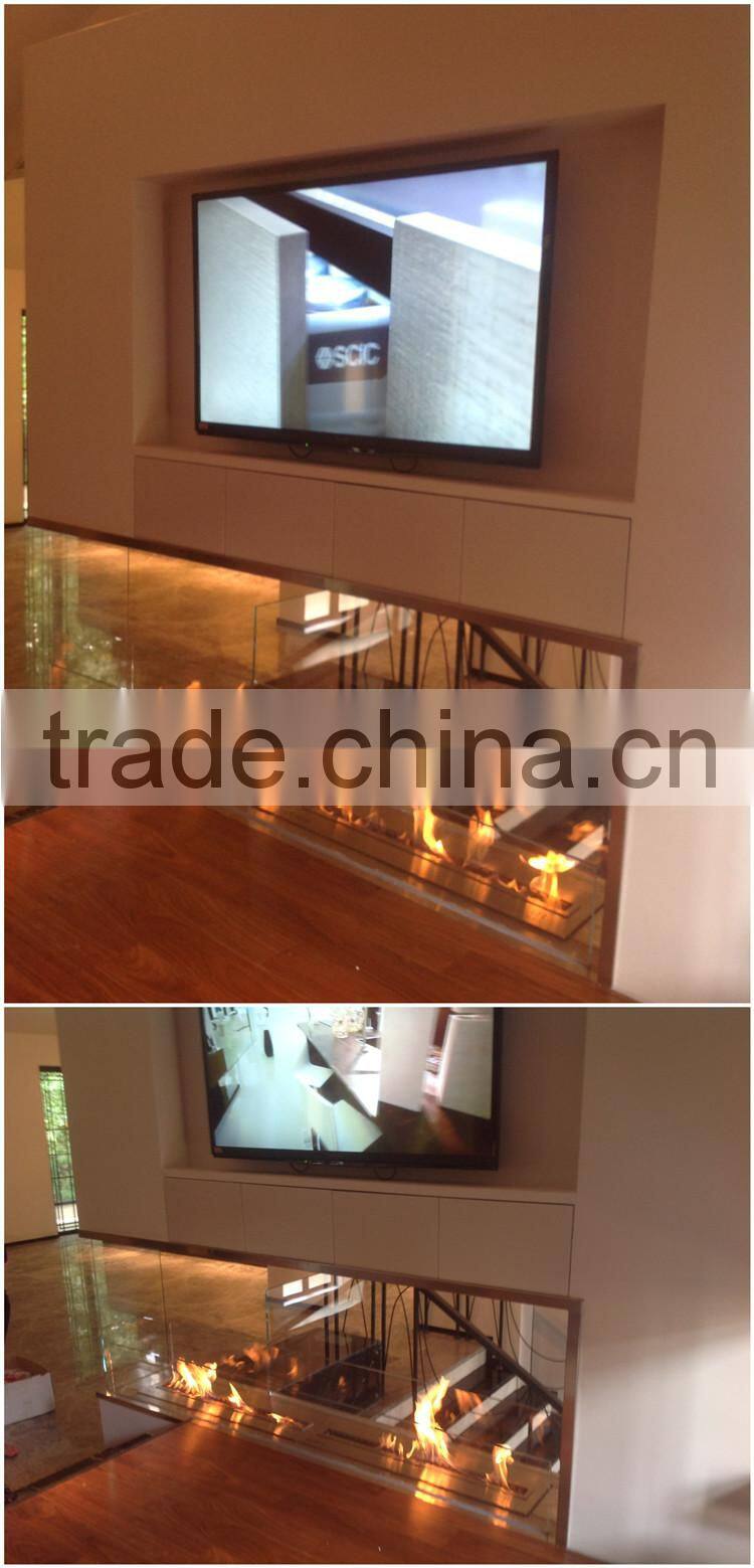 metal outdoor fireplace