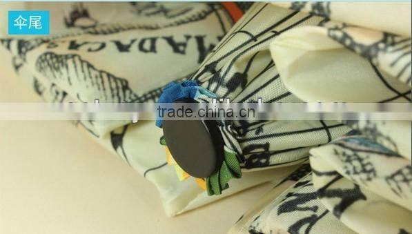 aluminum automatic auto and close section umbrella