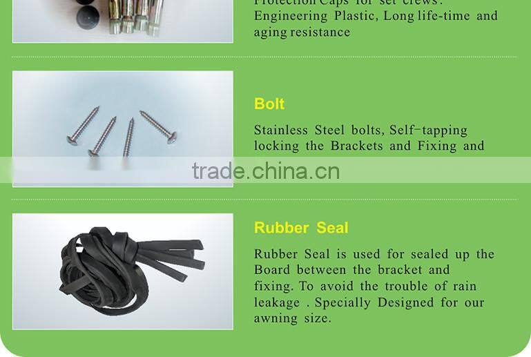 Outdoor New design manual type clear plastic polycarbonate roof gazebo