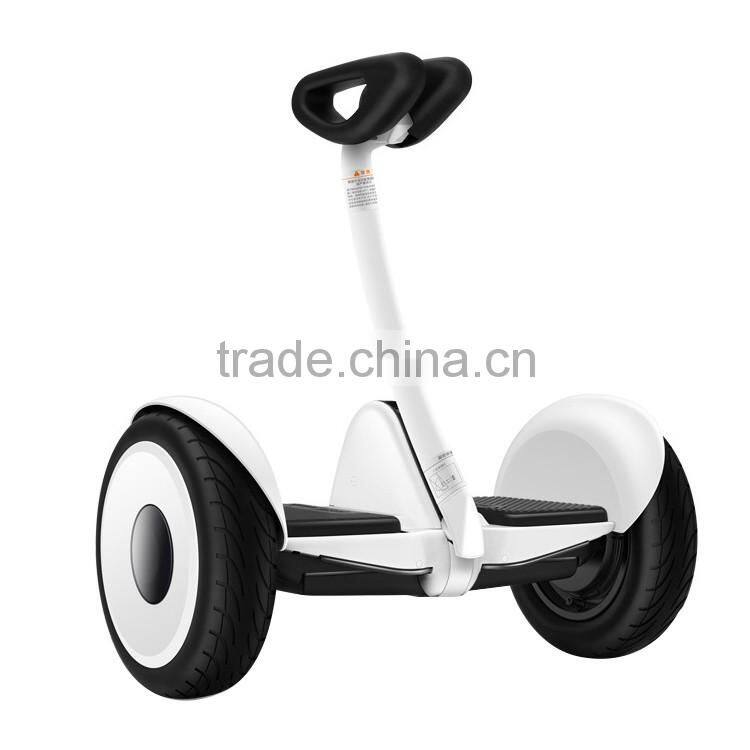 New 10 inch Two wheels big tire self balancing electric scooter with handle bar