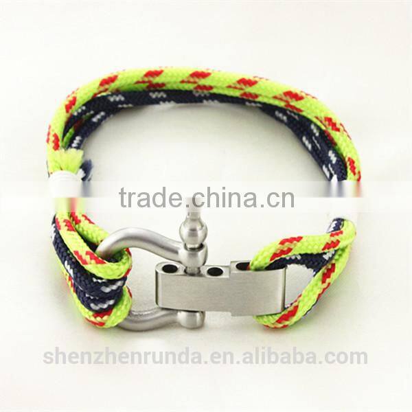 Colorful OEM good quality lock mens cicret bracelet 2015 for men