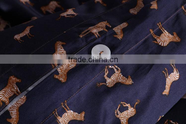 Home textile printed 100% cotton sateen bedding fabric for bedding