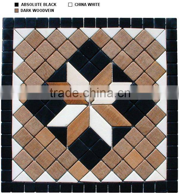 SKY- 07 Mosaic Medallion Warm Colour Water Jet
