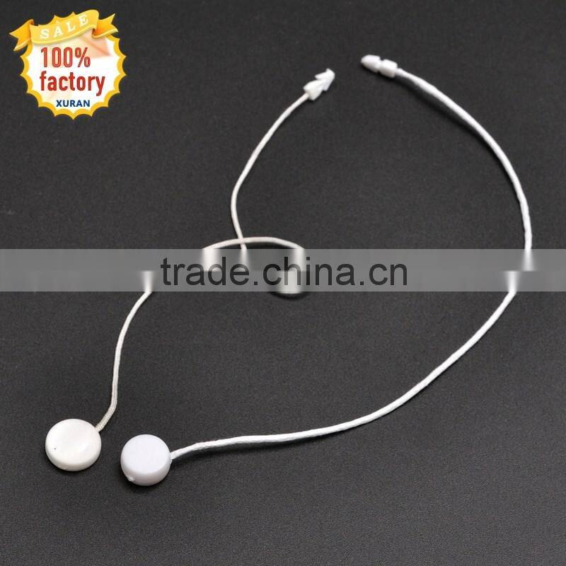 Wholesale custom plastic seal tag with loop lock for clothes