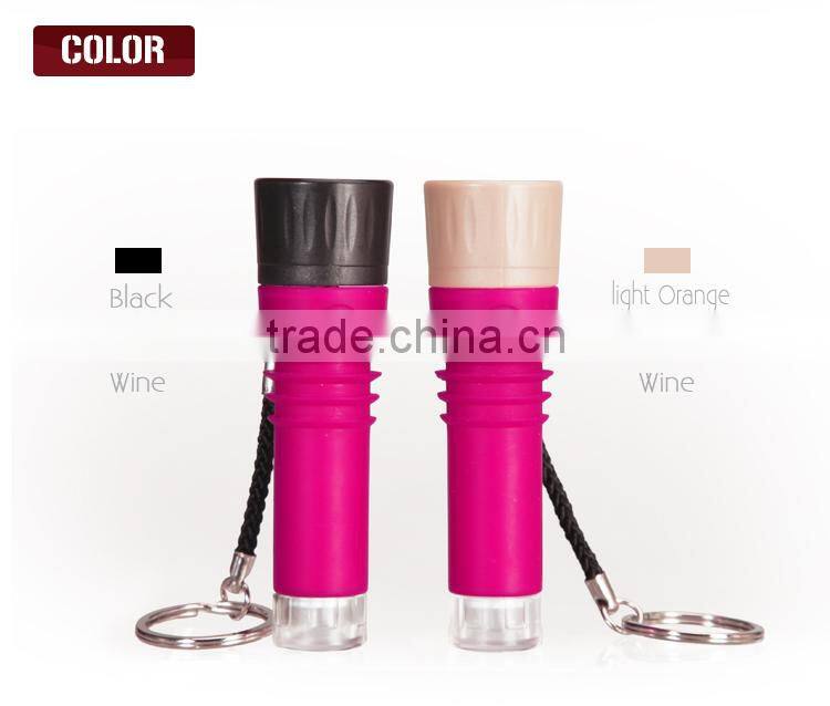 light function Plastic wine bottle stopper