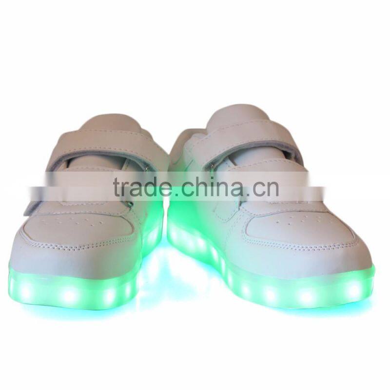 simple design led light up slip-on casual shoes for kids summer camp casual shoes for kids JK-007