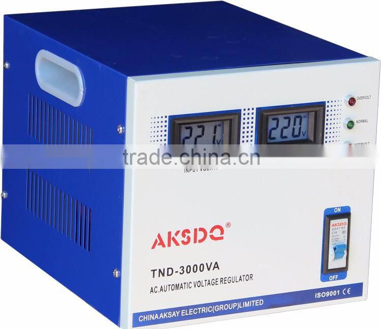 2016 New Type LCD Digital Single Phase Smart Motorcycle Automatic Voltage Stabiilzer Regulator Jingkesai