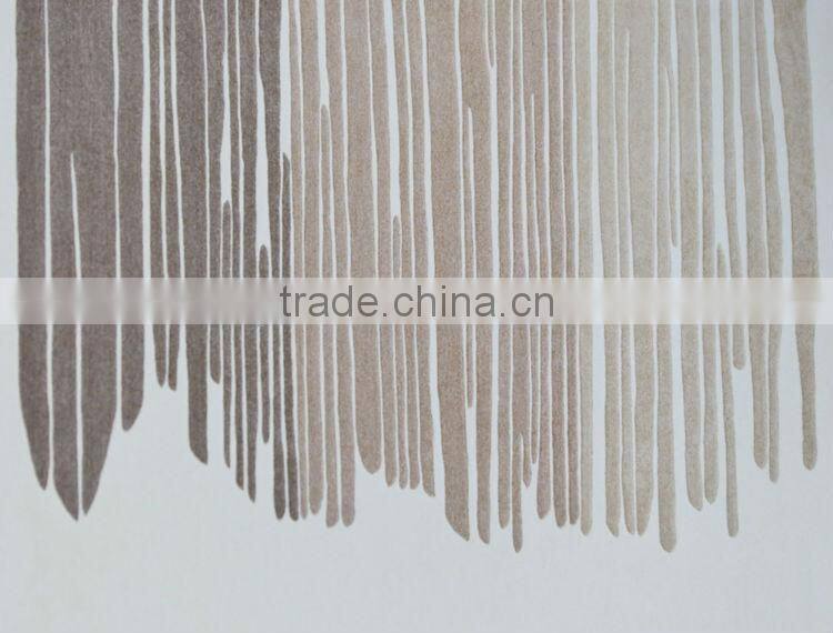 High quality cream color carpet with stripe pattern