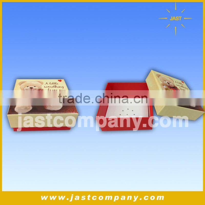 Large Cute Bear Chocolate Gift Boxes with Sound and Full Color, Different Size and Shap Paper Box Supplier