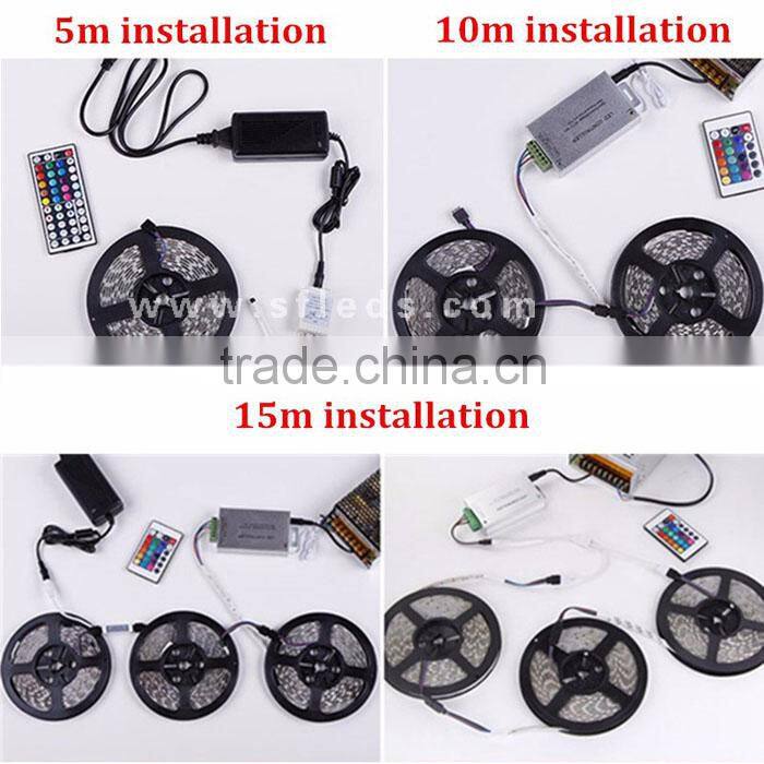 Waterproof led strip lights SMD 5050 RGB 60LED/M Cintas LED