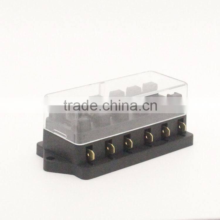 From 4-12 Way Car Auto Circuit Blade Fuse holder/box, Fuses block from Dongguan factory