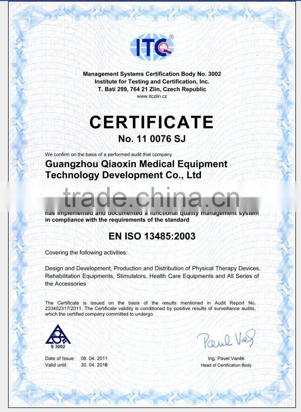 Veterinary therapy with pain relief,massager for the pet