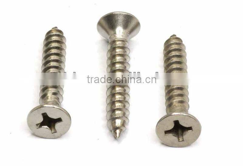 CROSS COUNTERSUNK HEAD TAPPING SCREWS