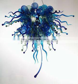 glass art chandelier Hand-blown glass chandelier Crystal chandelier
