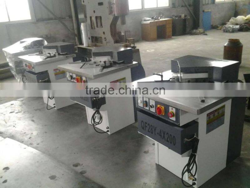 4mm Hydraulic Notching cutting Machine with fix angle