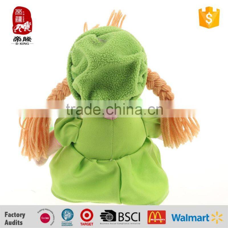 Dress doll cute plush baby toy for girls