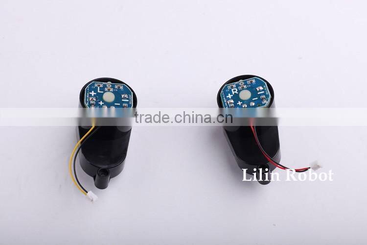 (For X550) Side Brush Motors Assembly for Robot Vacuum Cleaner, Including Left Motor Assembly x 1pc + Right Motor Assembly x1pc
