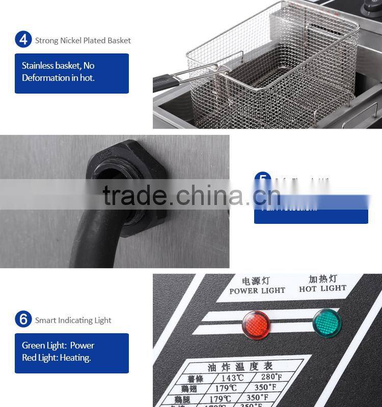 CI-904 Commercial Healthy Potato Chip Fryer for Sale