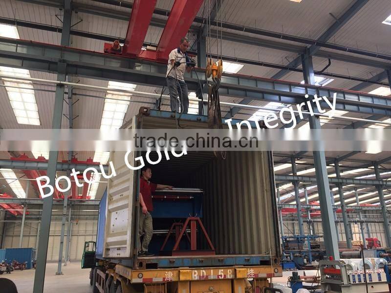 Botou City Classic Galvanized Aluminum Colored Glaze Steel Metal Roof Ridge Cap Tile Cold Roll Forming Making Machine