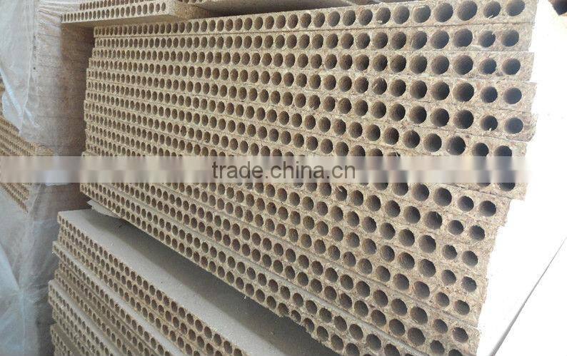 Hollow core particle board,chipboard.tubular door core for furniture and decoration,German machine