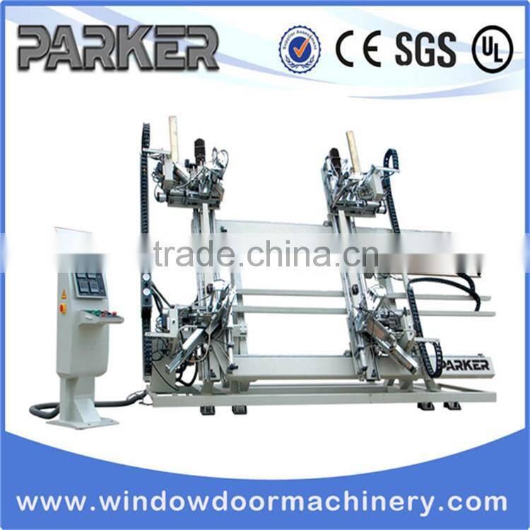 UPVC and PVC window door four corner welding machine with cnc (horizontal)