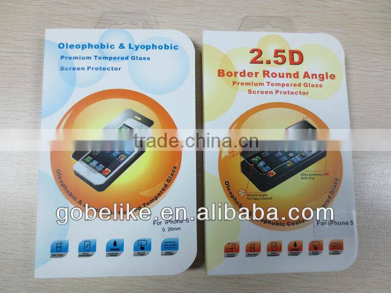 2013 NEW tempered glass screen protector for Blackberry Q10