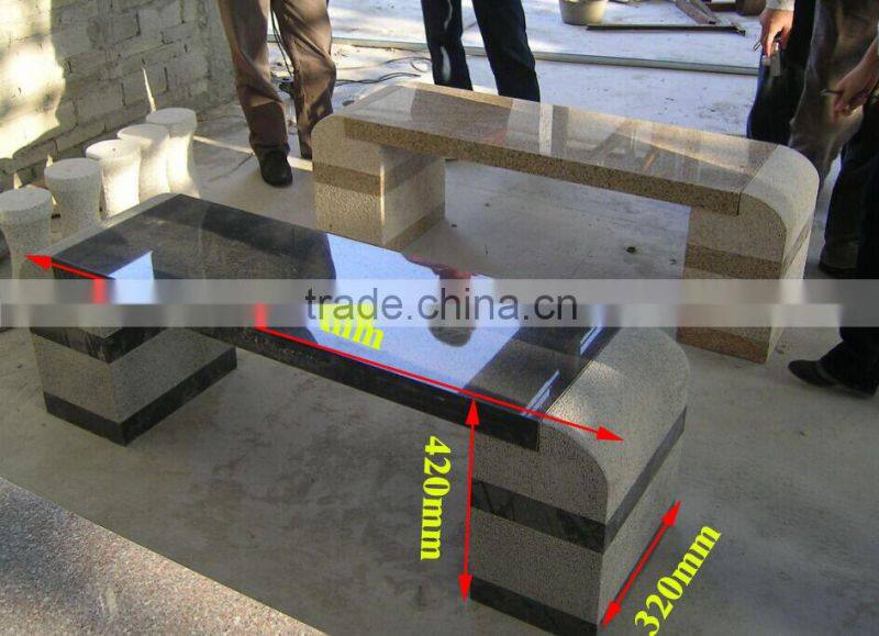 Cheap granite garden bench