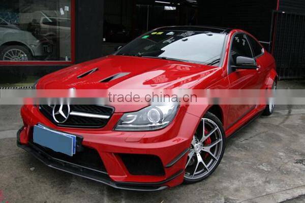 C63 black series body kits fit for MB C-class W204 C63 coupe 12y~ to C63 Coupe black series style