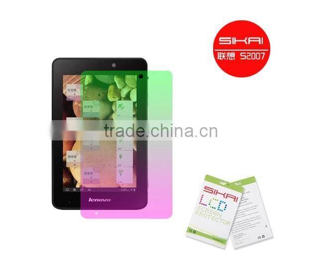Wholesale10pc lot free shipping Premium Stand Leather Case Cover for LENOVO LePad S2007 +SCREEN GUARD
