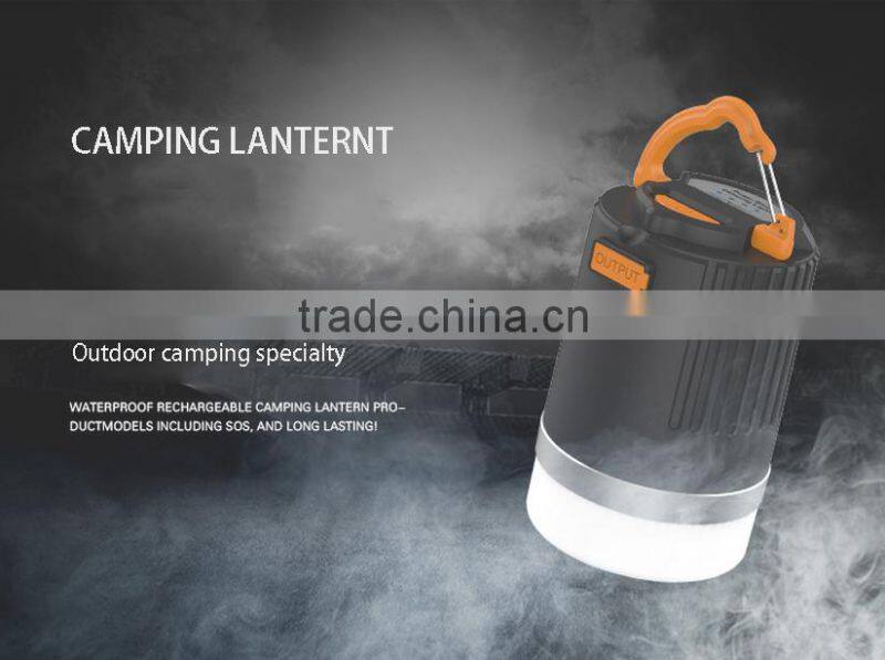 smart outdoor activity multifunction emergency LED light support bluetooth music display