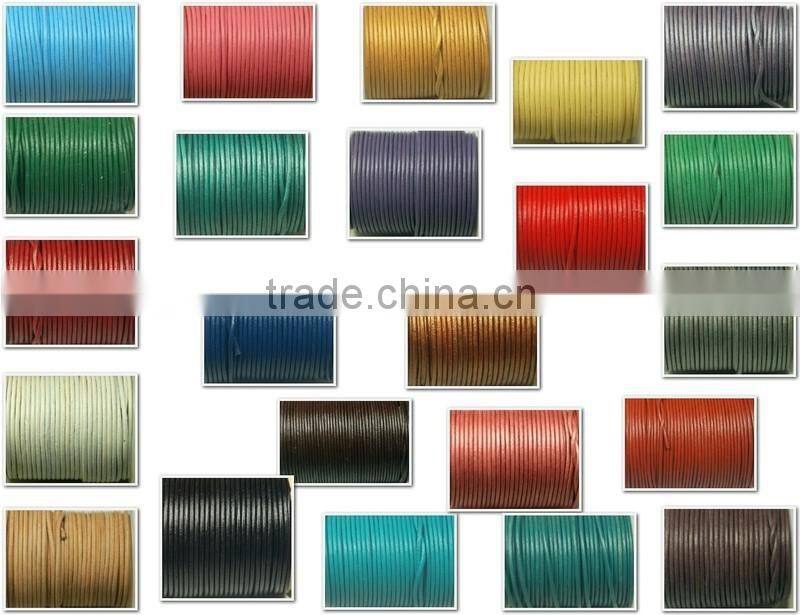 Flat Leather Cords from BORG EXPORT
