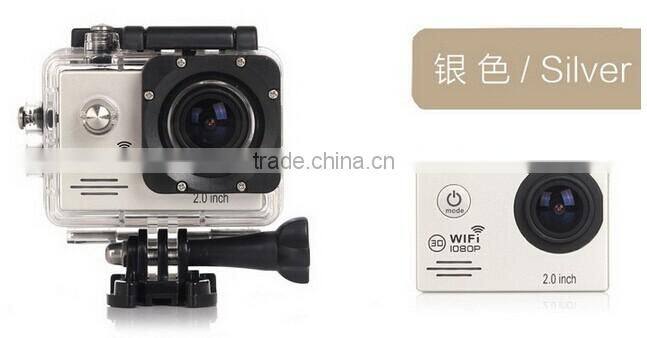 High Resolution Waterproof full hd 1080p WIFI sport camera