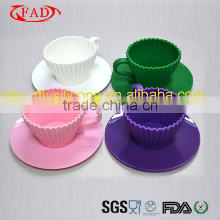Natural color unique cupcake design with FDA Certificate