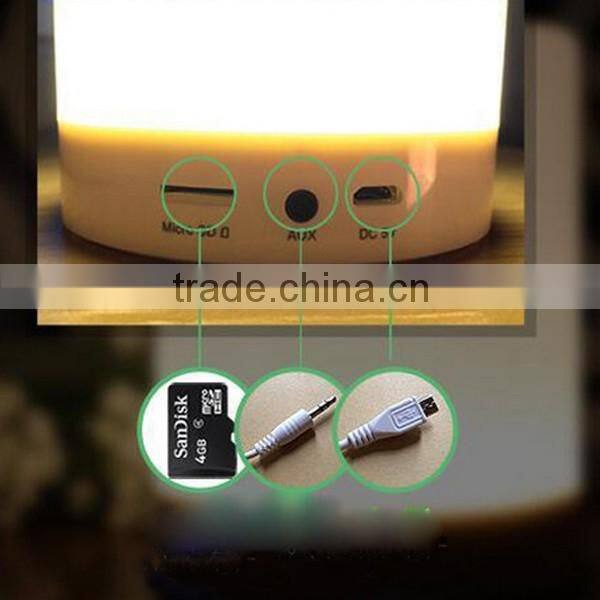 colour changing led lamp light wireless bluetooth speaker