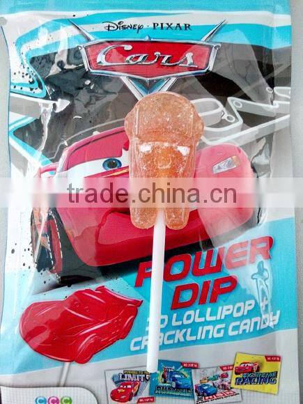 popping candy with lollipop 10g lolly dipper + 5g popping candy