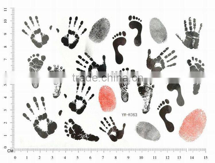 hand&foot tatoo sticker